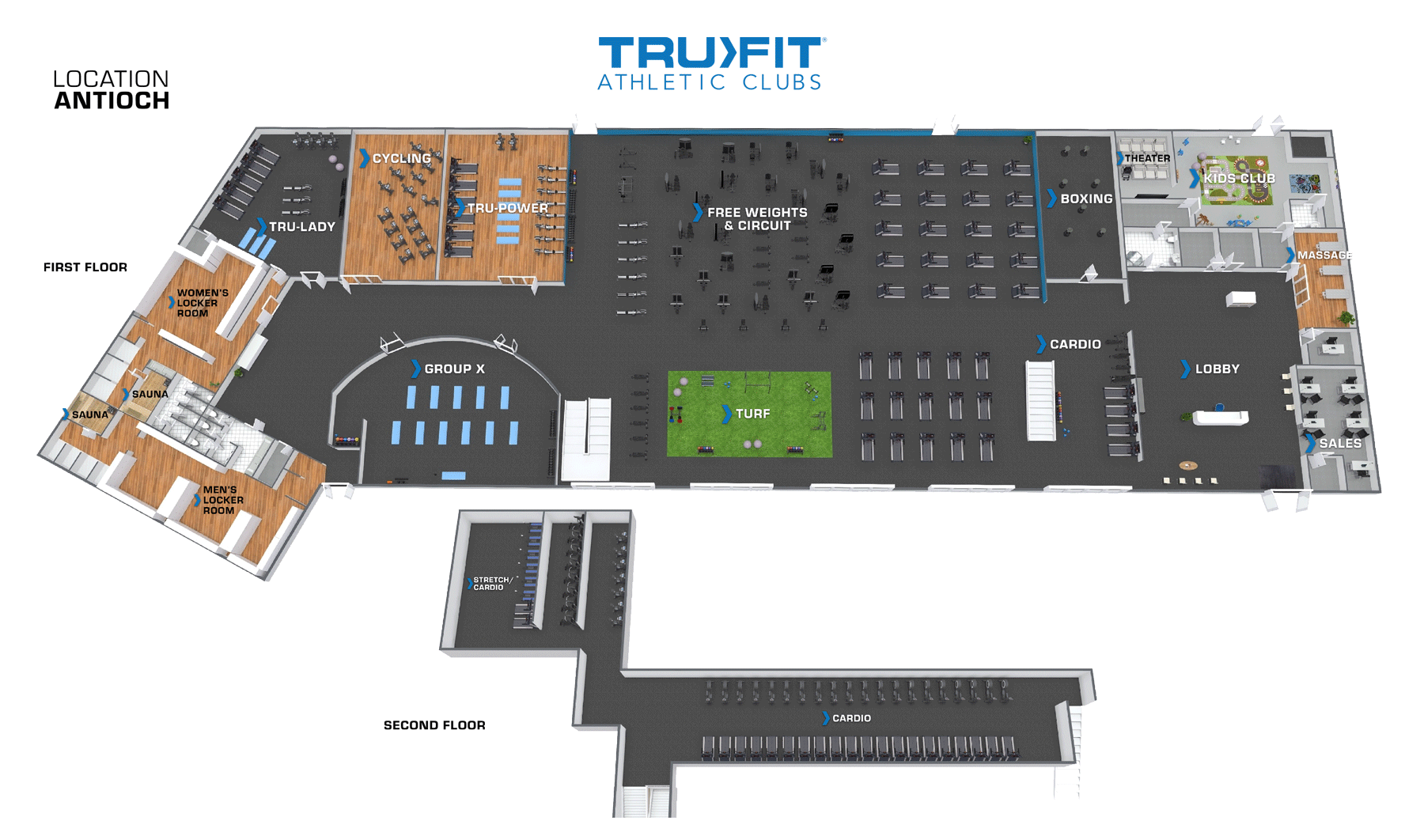 TruFit Athletic Club Unveils 4th Tennessee Location