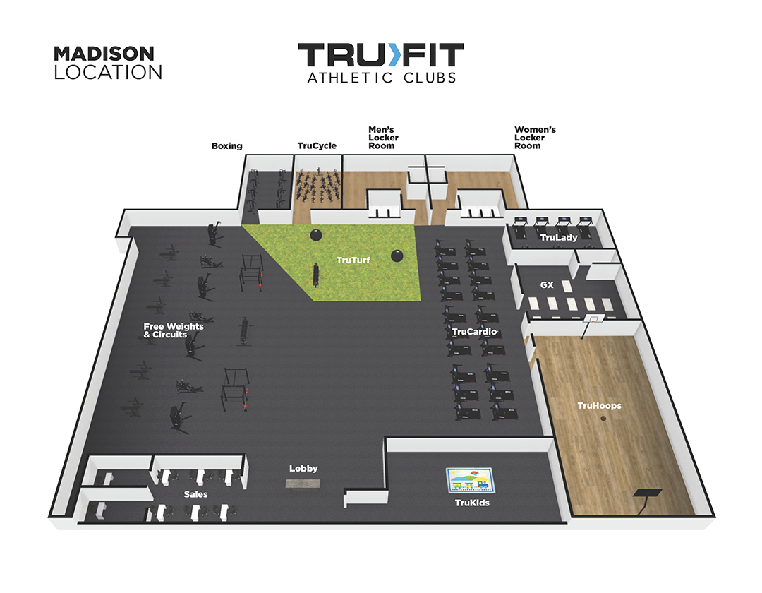 TRUFIT ATHLETIC CLUB - 1508 Gallatin Pike S, Nashville, Tennessee - Gyms -  Phone Number - Yelp